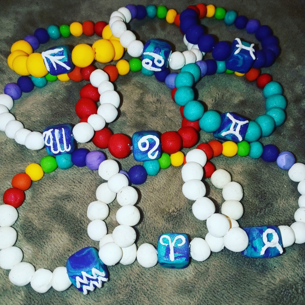 Zodiac sign bracelets